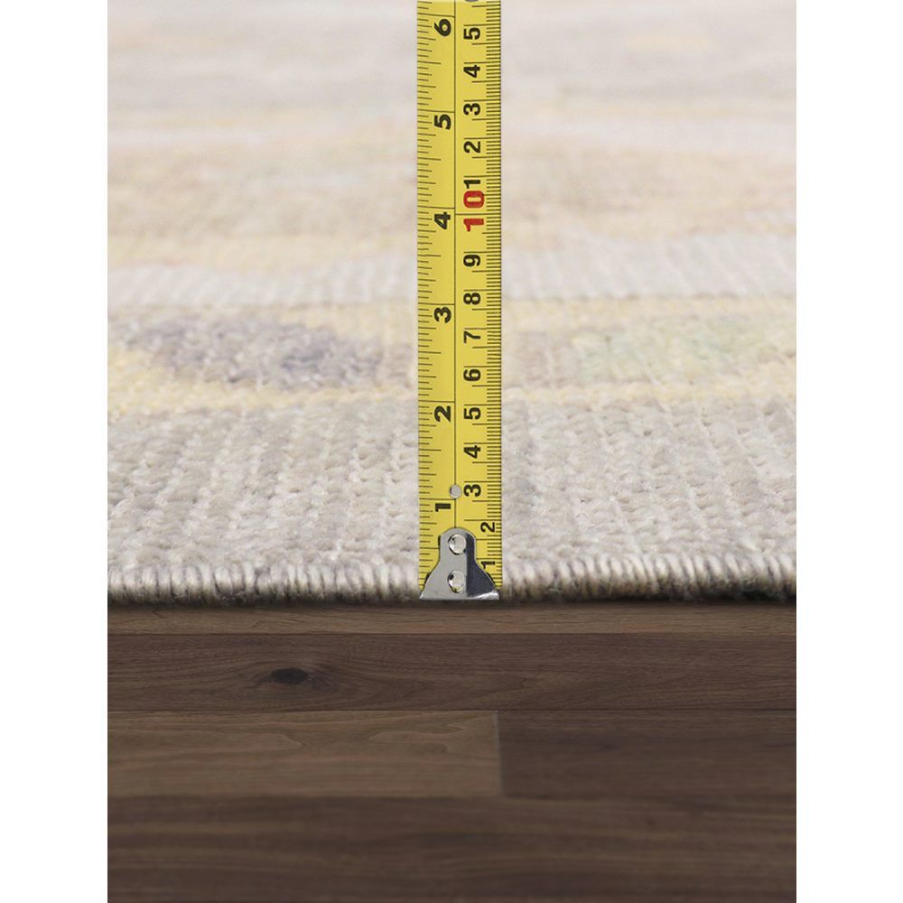 Oushak Hand-Knotted Mocha Wool Area Rug-11'10'' X 14' 4''