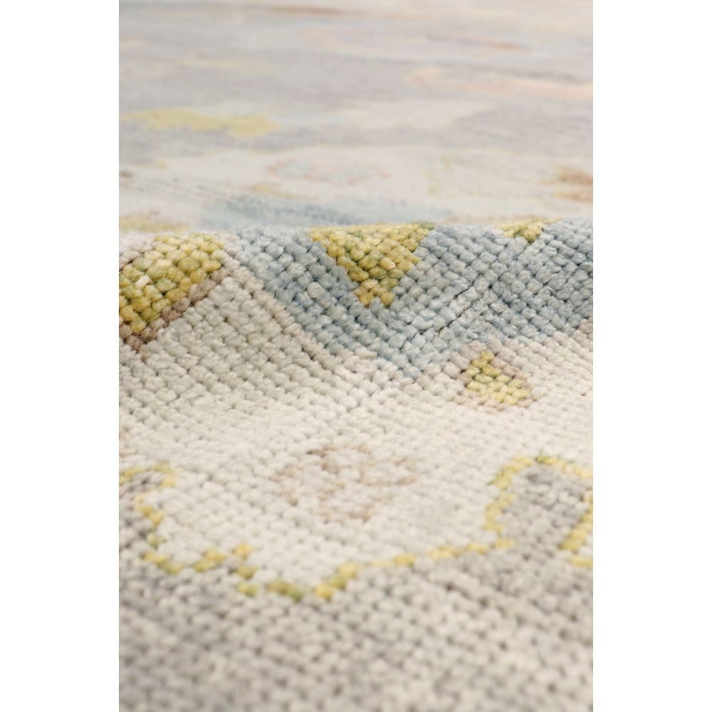 Oushak Hand-Knotted Grey Wool Area Rug-9' 9'' X 13' 8''