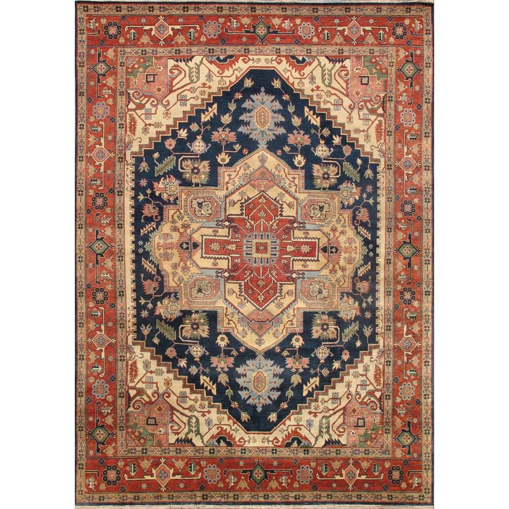 Serapi Hand-Knotted Wool Area Rug