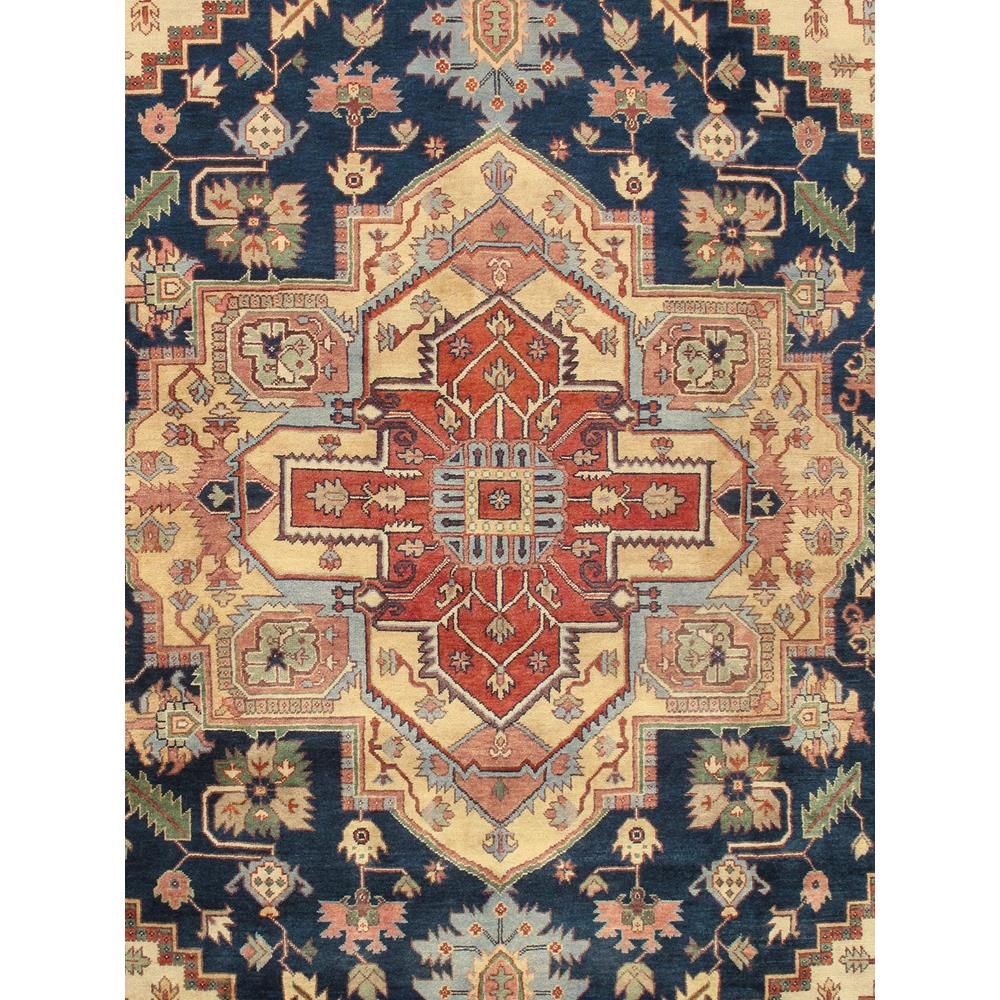 Serapi Hand-Knotted Wool Area Rug