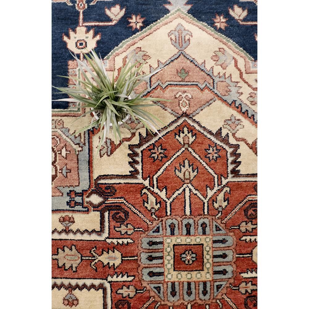 Serapi Hand-Knotted Wool Area Rug