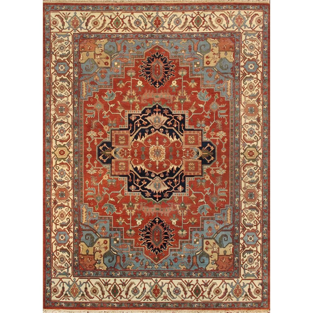 Serapi Rust Area Rug, 