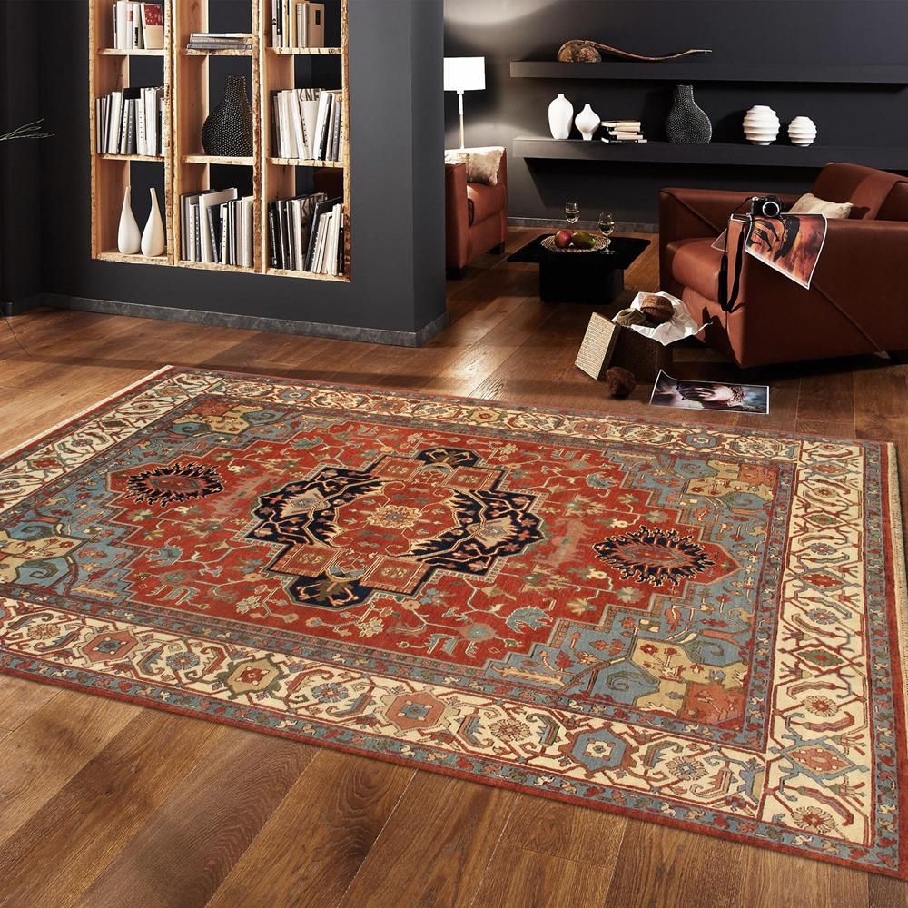 Serapi Rust Area Rug, 