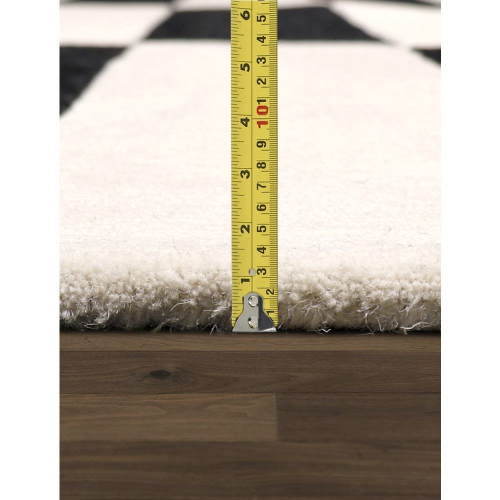 Rodeo Hand-Tufted White Area Rug