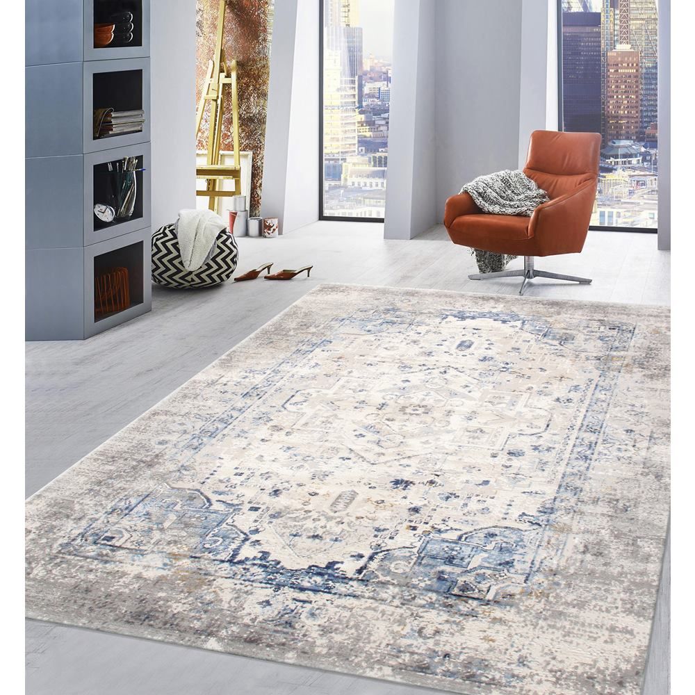 Efes L. Grey Area Rug