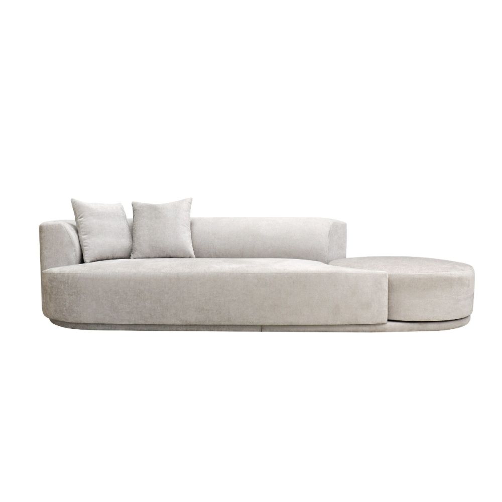 Amalfi Sofa with Swivel Ottoman 
