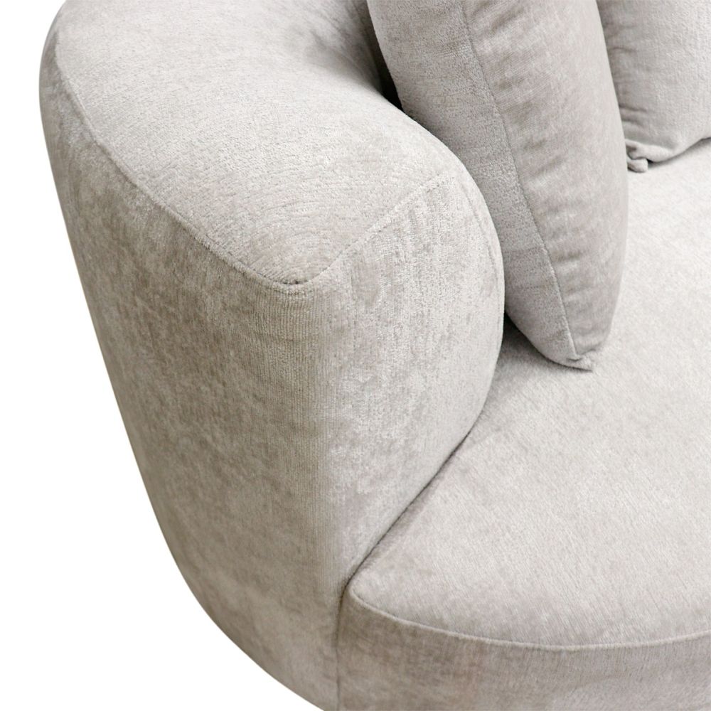 Amalfi Sofa with Swivel Ottoman 