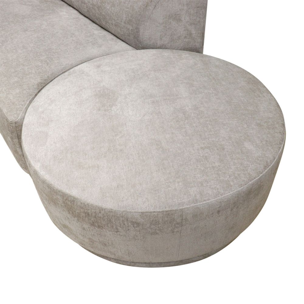 Amalfi Sofa with Swivel Ottoman 