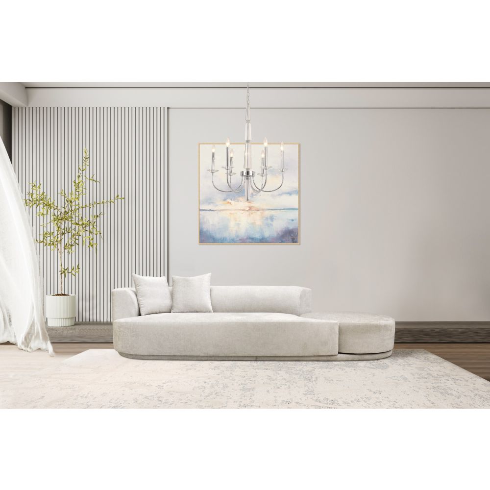 Amalfi Sofa with Swivel Ottoman 