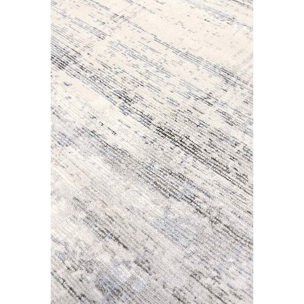 Modern Hand-Loomed Silver Area Rug