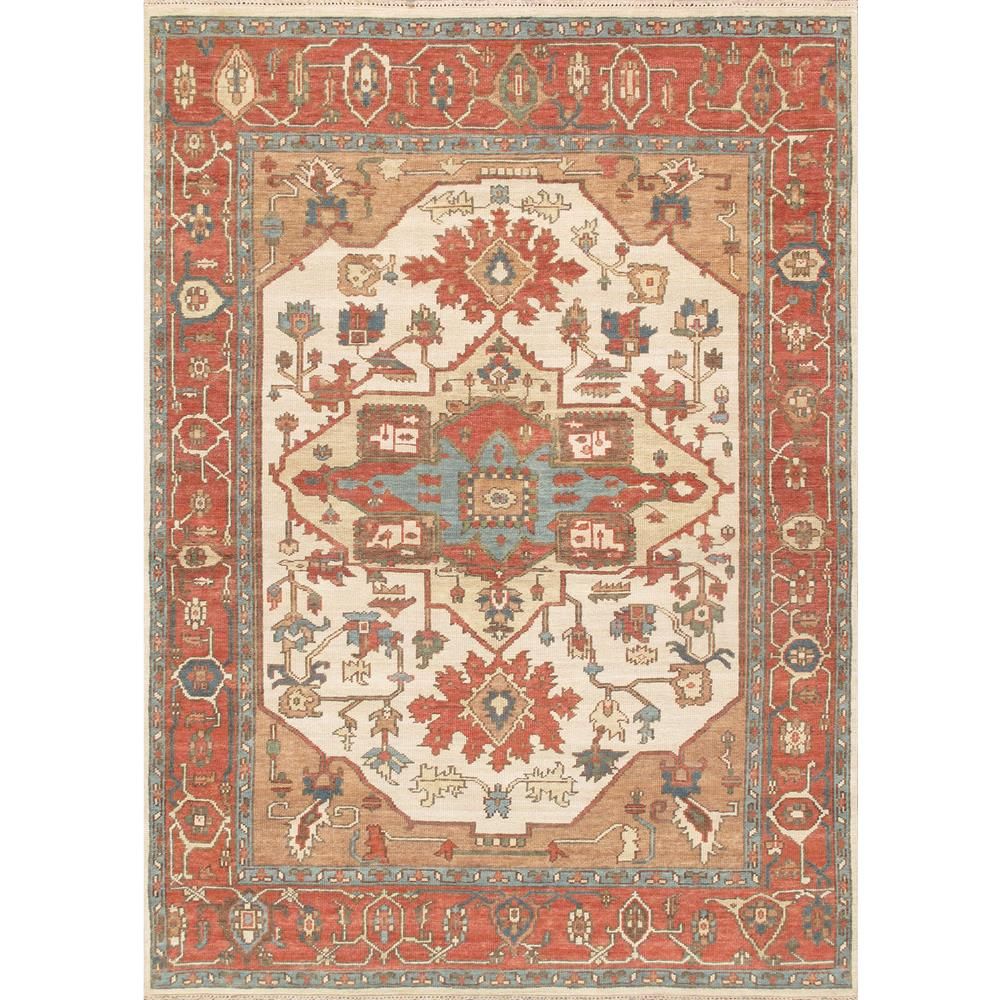Serapi Hand-Knotted Wool Area Rug