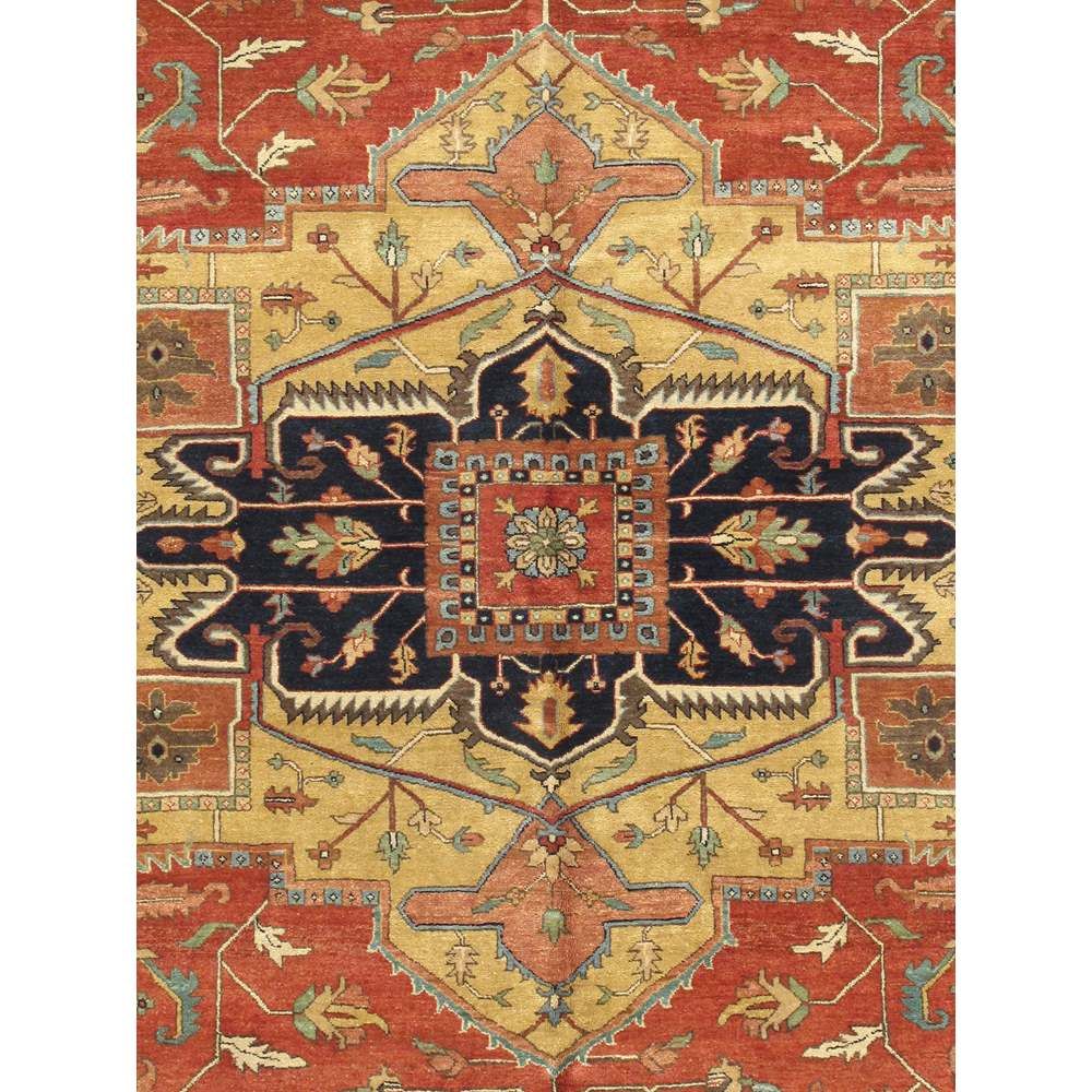 Serapi Rustic Wool Area Rug