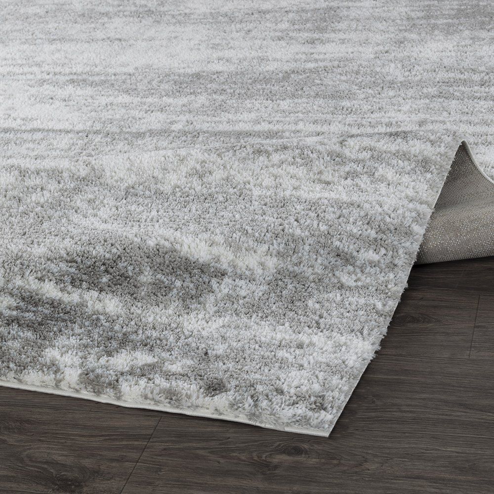Shag Grey Area Rug