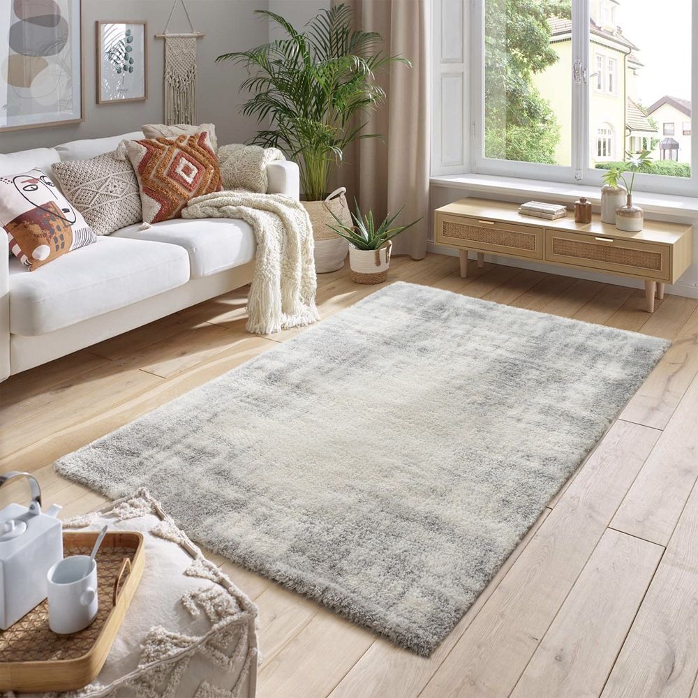 Shag Ivory Area Rug