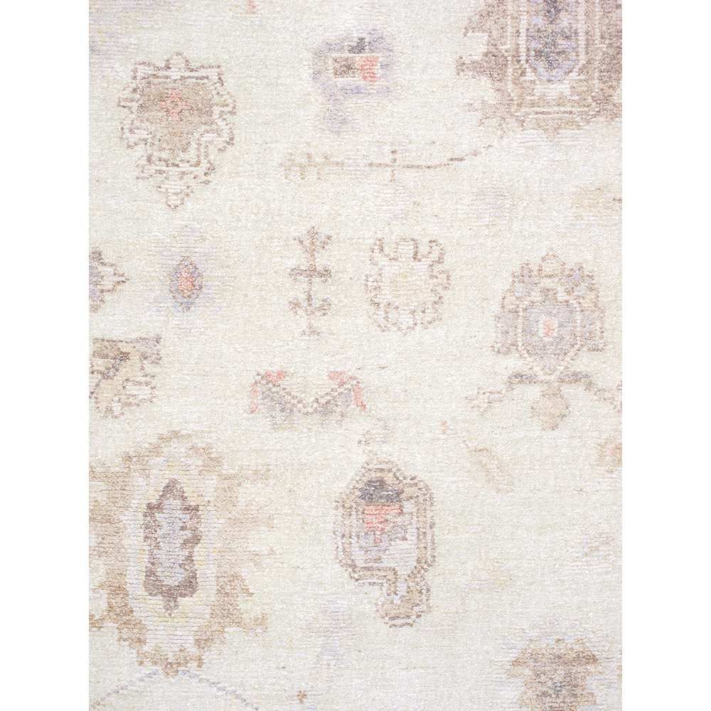 Oushak Wool Beige Area Rug- 9' 3'' X 12' 0''