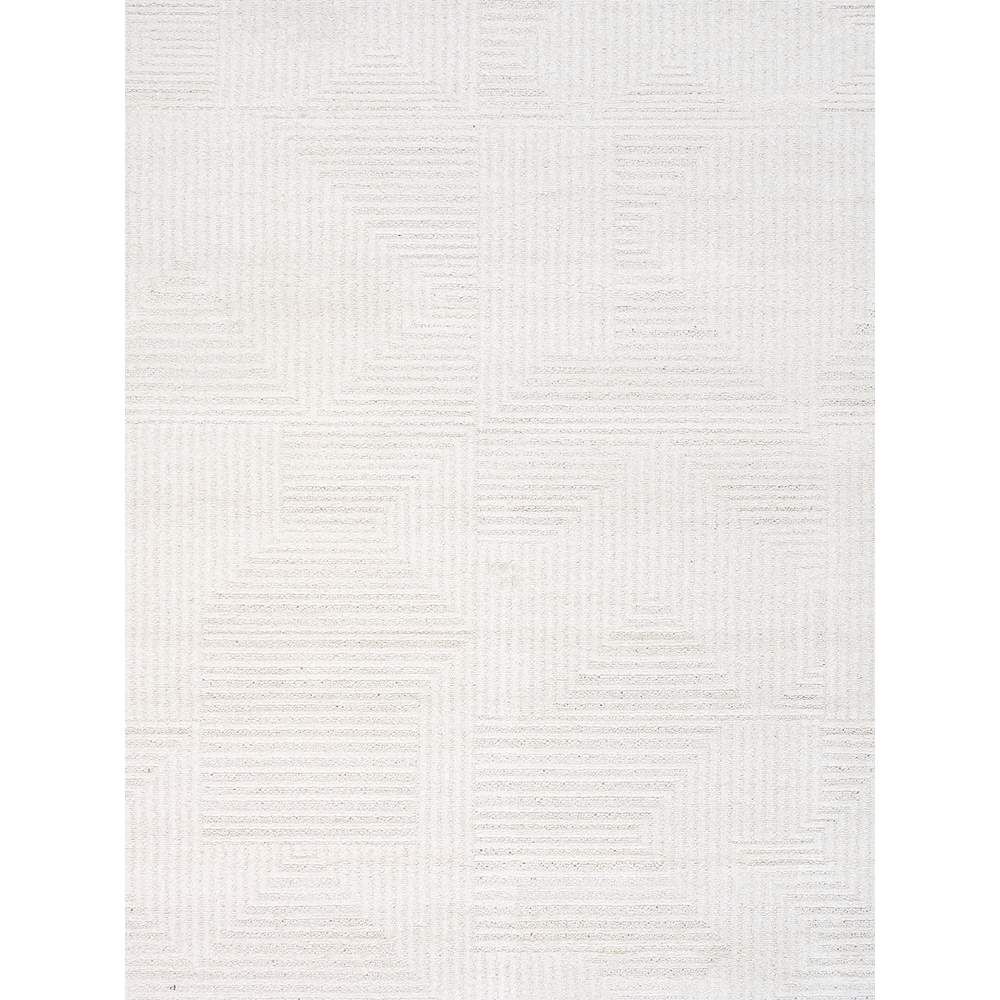 Sutton Collection Ivory/Ivory Area Rug
