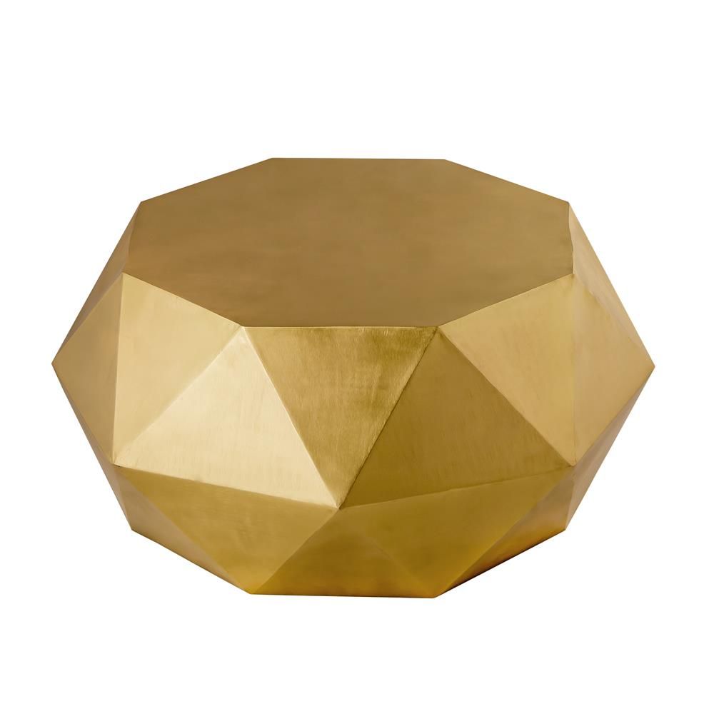 Kronos Coffeetable, Brass