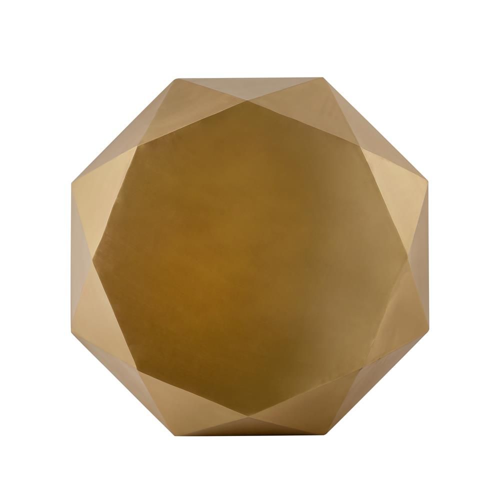 Kronos Coffeetable, Brass