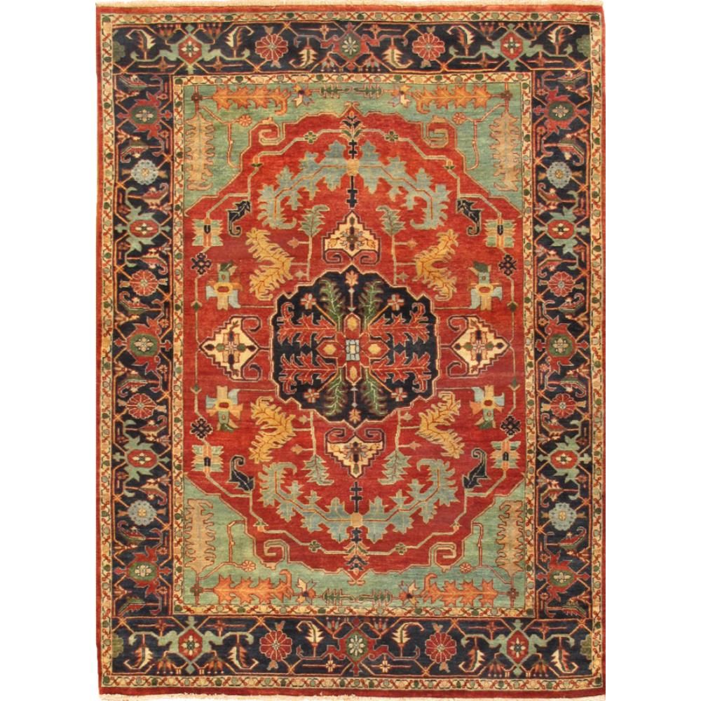 Serapi Hand-Knotted Wool Area Rug