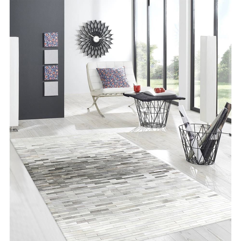Galaxy Hand-Loomed Cowhide Area Rug