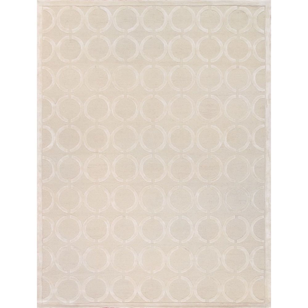 Edgy Collection Wool & Tencel Silk Area Rug 