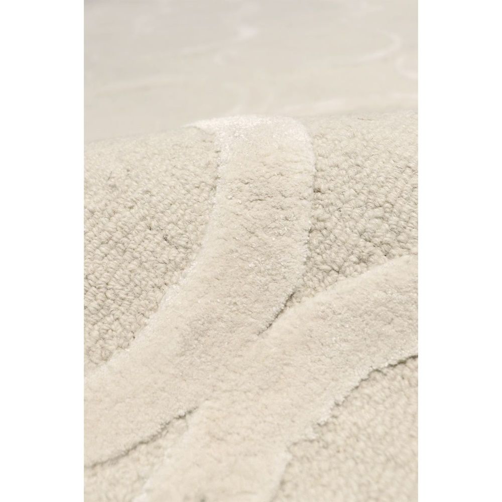 Edgy Collection Wool & Tencel Silk Area Rug 