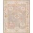 Oushak Hand-Knotted Mocha Wool Area Rug-11'10'' X 14' 4''