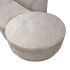 Amalfi Sofa with Swivel Ottoman 