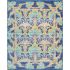 Oushak Hand-Knotted Blue Wool Area Rug-7'11'' X 9' 9''