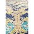 Oushak Hand-Knotted Blue Wool Area Rug-7'11'' X 9' 9''