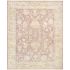Oushak Hand-Knotted Brown Lamb's Wool Area Rug-9' 3'' X 11'10''