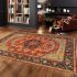 Serapi Hand-Knotted Wool Area Rug