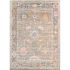Oushak Hand-Knotted Silver Wool Area Rug