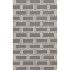 Edgy Collection Wool & Tencel Silk Grey Area Rug