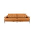 Kimberly Top Grain Leather Sofa, Brown