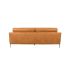 Kimberly Top Grain Leather Sofa, Brown