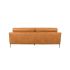 Kimberly Top Grain Leather Sofa, Brown
