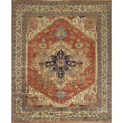 Serapi Rust Area Rug, 
