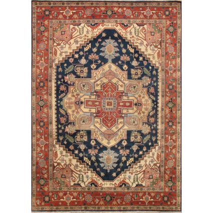 Serapi Hand-Knotted Wool Area Rug